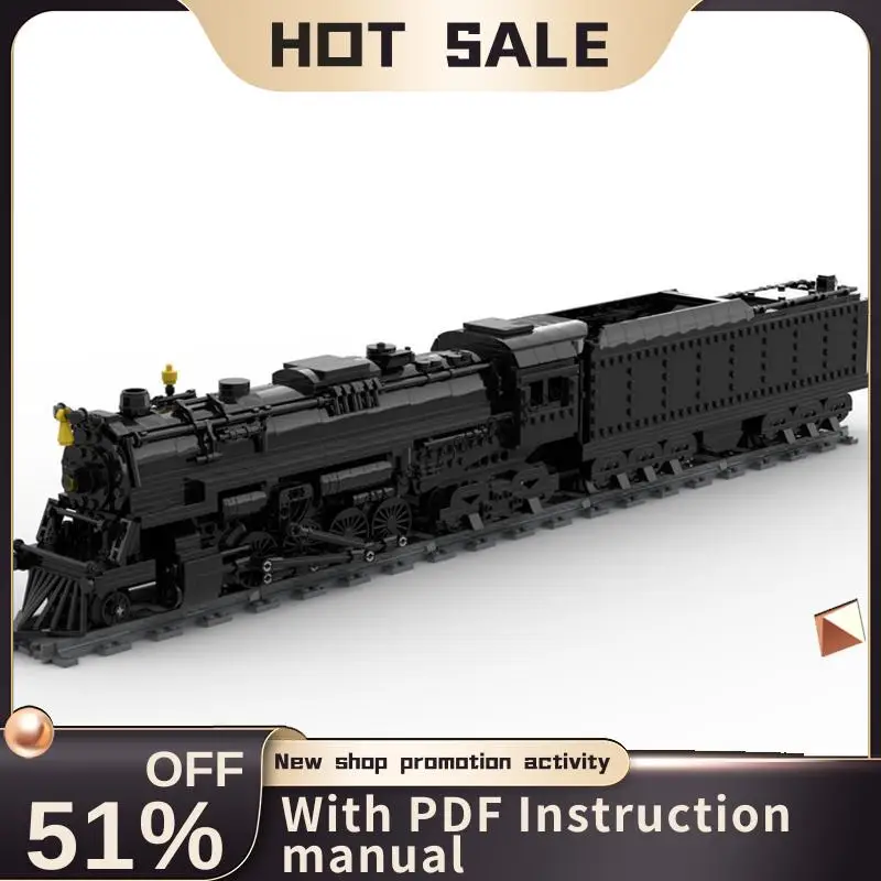 جديد 1620 قطعة مسارات القطار التقنية للمدينة السكك الحديدية Moc Polar Express نموذج اللبنات لتقوم بها بنفسك الأفكار الإبداعية لعبة طفل هدية عيد ميلاد #1