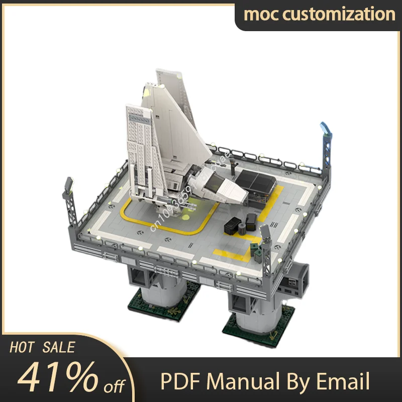 

2450 шт. MOC-75094 SW Landport on Endor Star Battle Модель Строительный блок Diy Творческая сборка Развивающие кирпичи Игрушки Подарок ребенку