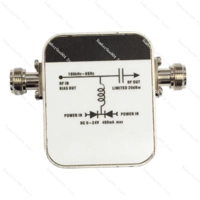 

Applicable to Dc biased biased feeder power supply KC9480 limited amplitude isolated 1MHz-6GHz antenna amplifier matching