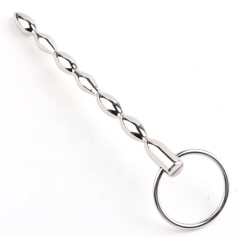 304 Stainless Steel Beaded Urethral Sounds Dilator Penis Plug Insert Sounding Rods Sex Toys For Men Stimulators Urethral Beads