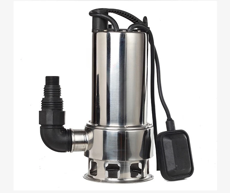 Stainless steel pumping submersible pump household silent sewage gardening landscape fountain pump WQD15000