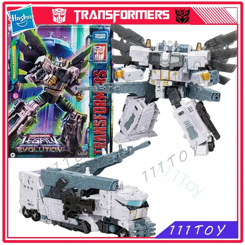 

In Stock Hasbro Transformers Classic Toys Legacy Evolution Leader Nova Prime Action Figure Robot Toy Collectibles Gifts Hobbies