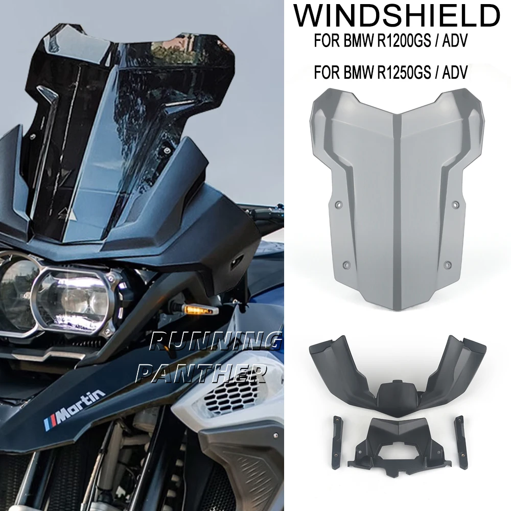 New Motorcycle Rally Rooster Head Windscreen Windshield Wind Deflector Spoiler Cover For BMW R1250GS R1200GS R 1250 1200 GS ADV