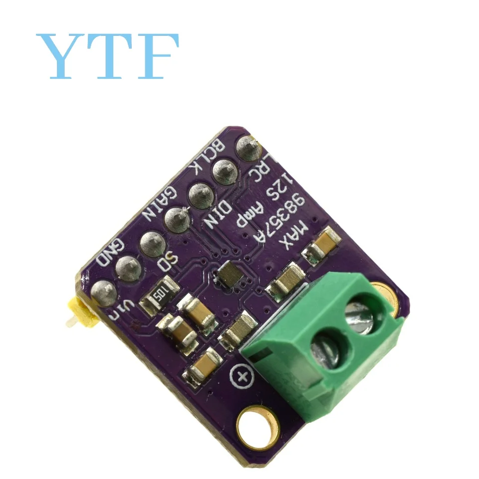 1-50pcs MAX98357A I2S Class D Audio Amplifier – 3W Digital Power Module for DIY Speakers & Smart Voice Systems