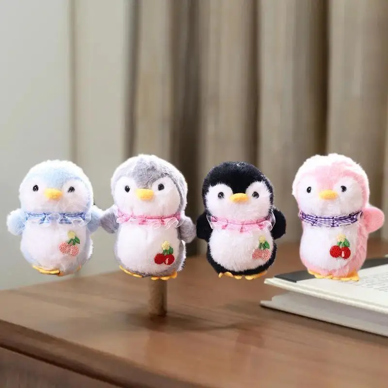 จี้ของเล่นเพนกวินน่ารักพวงกุญแจตุ๊กตากระเป๋าอุปกรณ์เสริมของขวัญ