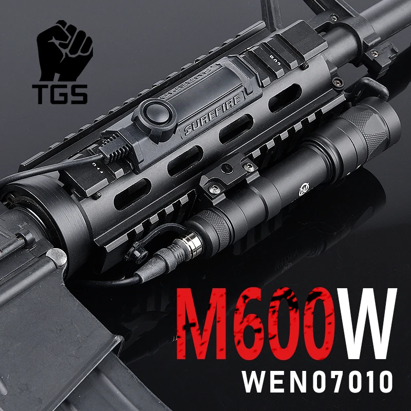 WADSN Airsoft M600W SF Flashlight Tactical Gun Light Strobe Weapon Light SF M600W Rifle Lamp Dual-function Remote Switch