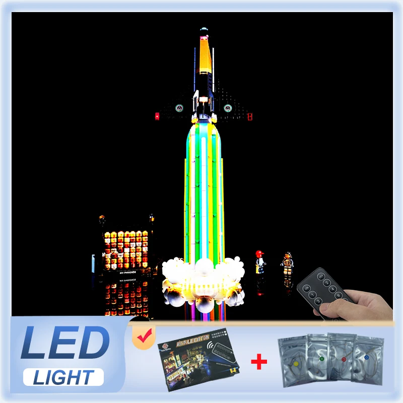 DIY LED-lichtset voor LEGO 10391 Pharrell Willams (alleen LED-licht, zonder blokkenmodel)