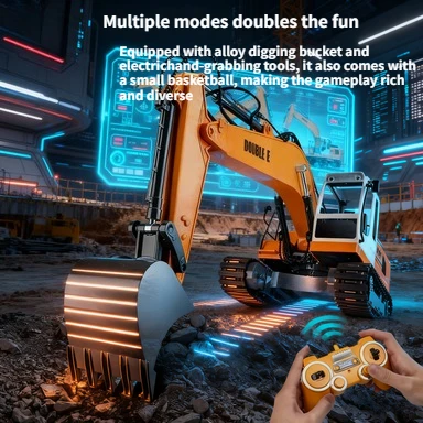 

НОВЫЙ 2025 E561 3-в-1 RC Экскаватор Буровоз Электрический автомобиль с дистанционным управлением Инженерный строительный грузовик Игрушки Автомобиль Подарки