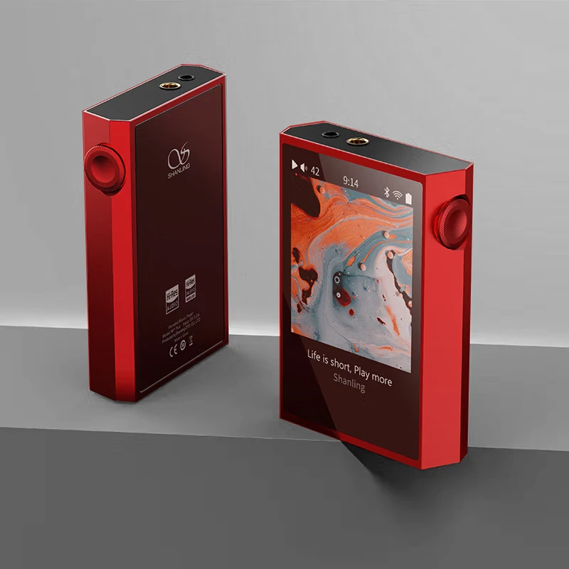 SHANLING M1 PLUS Gray Hi-res HIFI Portable Music MP3 Player ES9069Q DAC Dual SGM8262 DSD512 Bluetooth 5.2 LDAC WiFi DLNA Airplay view 6