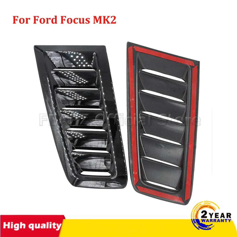 For Ford Focus MK2 RS ST RS Style Car Front Engine Hood Bonnet Vents Hood Air Outlet Universal For Fiesta For Mondeo For Mustan