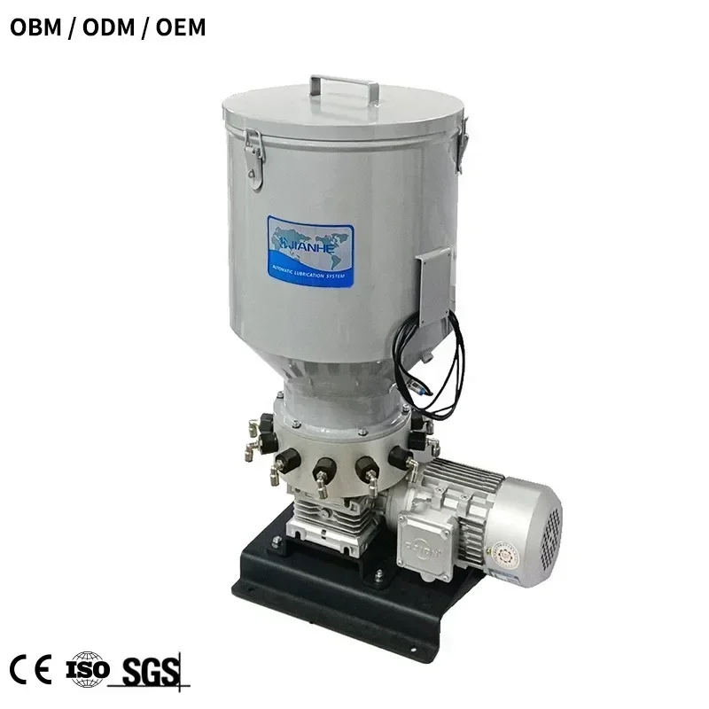

Multi-line Grease Lubrication System Electric Grease Lubrication Pumps Multi-point Grease Pumps