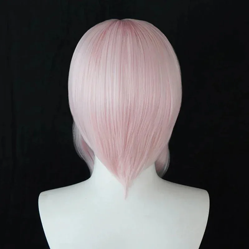 Акияма Мизуки Розовый парик для косплея Проект SEKAI ЦВЕТНАЯ СЦЕНА! Вьющиеся термостойкие парики из синтетических волос + шапочка для парика
