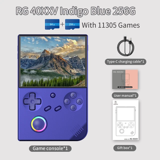 ANBERNIC RG 40XXV RG40XXV Handheld Game Console Linux 64 bit 4