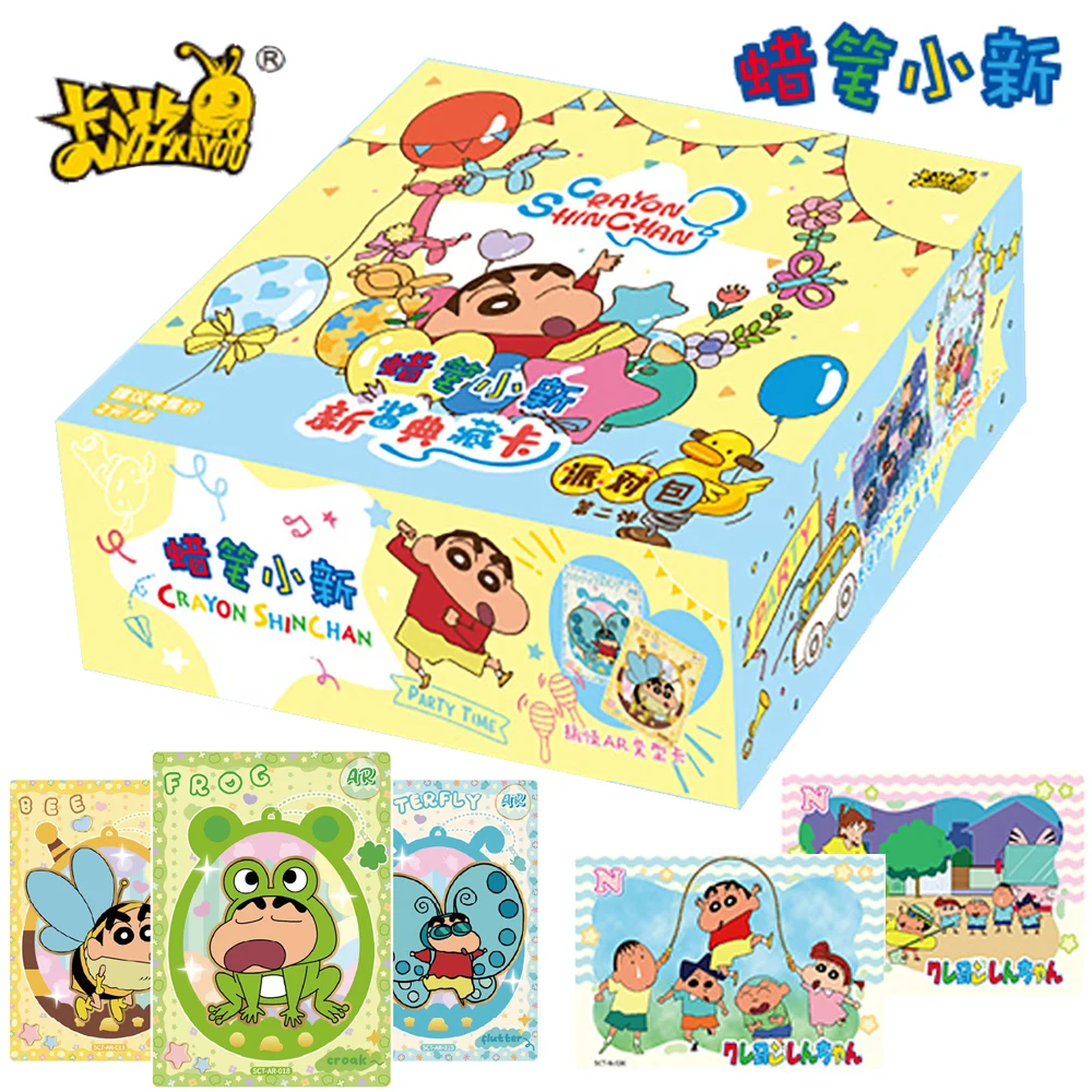 Wholesale Crayon Shin-chan Card For Child Japanese Classic Funny Anime Shinnosuke Nohara Limited Game Collection Card Kids Gifts