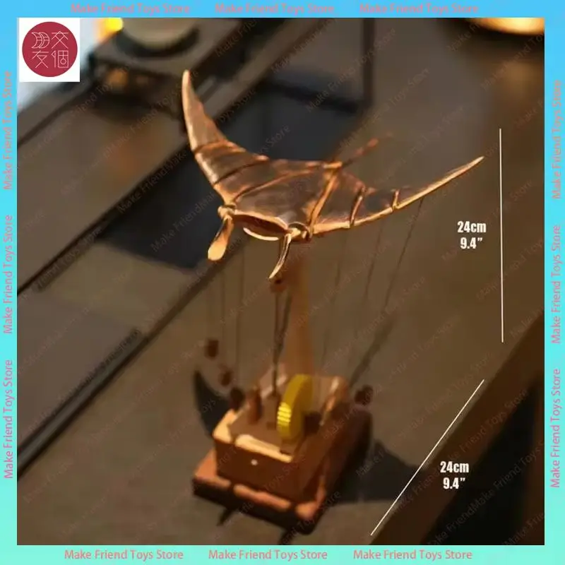 

Mantaray Woodscraft Электрический бионический орнамент Manta Ray Модернизированная версия Деревянный электрический бионический орнамент ручной работы Manta Ray подарки