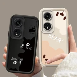 For realme11 Cute Bear Cat Silicone Phone Case On For OPPO Realme 9 10 11 12 8 5 6 7 Pro Plus 4G 5G 8i 7i 5i 5s 6s 9i 12 Cover