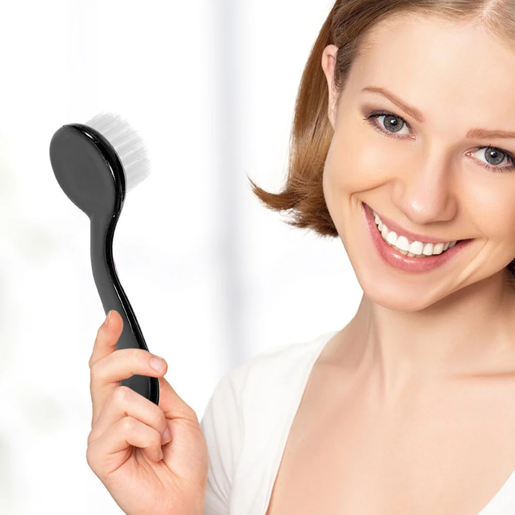 Brosse de nettoyage de la poussière, petite brosse manuelle pour le visage, outil de nettoyage du visage, exfoliant, épurateur de pores, soins de la peau, 6 pièces