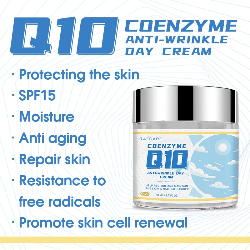 Q10 Power Daily Facial Cream Lightweight Moisturizing Face Cream for Normal Skin with Coenzyme Q10 And Creatine for Daily Skinca