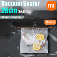Xiaomi Electric Vacuum Sealer  Mini Packaging Food Sealing Machine Touch Button Dry/Wet Food Sealing Packag Vacuum Machine