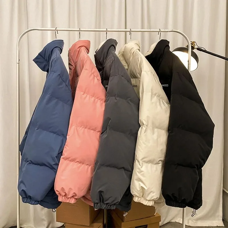 Plus samt gepolsterte Wintermantel Frau neue koreanische Version lose schlanke lässige Outwear Paar Brot Baumwolle gepolsterte Jacke weiblich