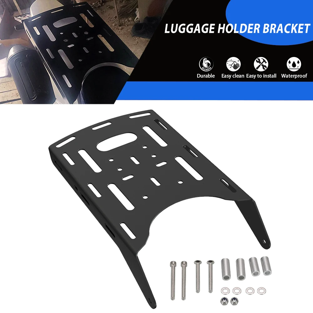 

For Suzuki DRZ 400 DRZ400S DRZ400SM 2000-2026 Top Case Shelf Holder Carrier Luggage Holder Bracket Motorcycle Rear Luggage Rack