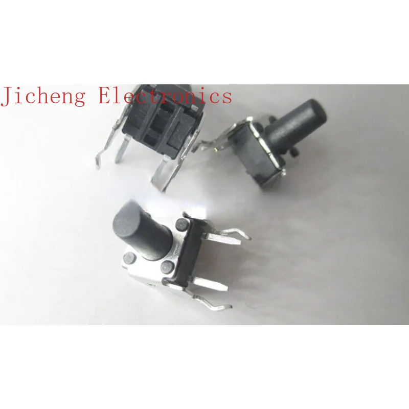 10PCS Original Taiwan DIP DTSA-65K-V Touch Switch 6*6*9.5mm Horizontal 2-pin With Bracket