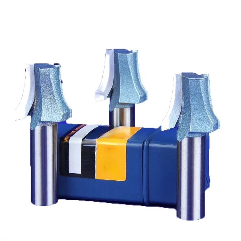 

1pc 1/2 Inch 12.7mm Shank Concave Edge Semicircle Mill for Polishing Hardwood Softwood Woodworking Tools Router Bits