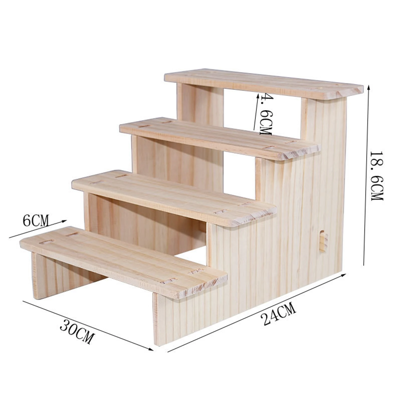 Wood Display Riser Wood Display Riser Stand for Dessert Figurines Conutertop Jewelry Display Riser Shelf Candy Figures Buffets