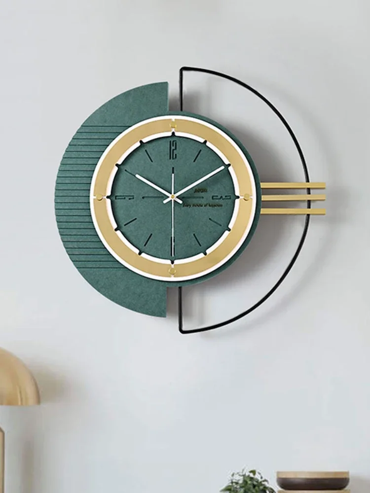 Modern Art Wall Clock 3d Luxury Big Size Silent Original Wall Room Decor Items Watch Aesthetic Reloj De Pared Home Design