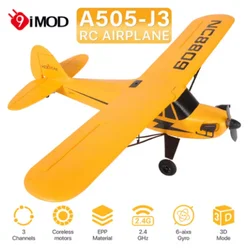 9IMOD A505 J3 RC Plane EPP 3D/6G 3CH 2.4G Fixed Wing Aircraft Model for Beginner Kids Gift