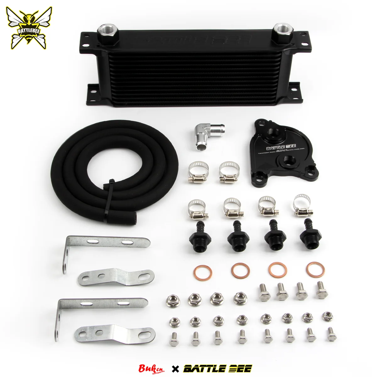 Battle Bee Gearbox Transmission For Toyota Corolla Oil Cooler Toyota 2022+ yairs vios  CVT  transmission cooler kitBB-TCK-014