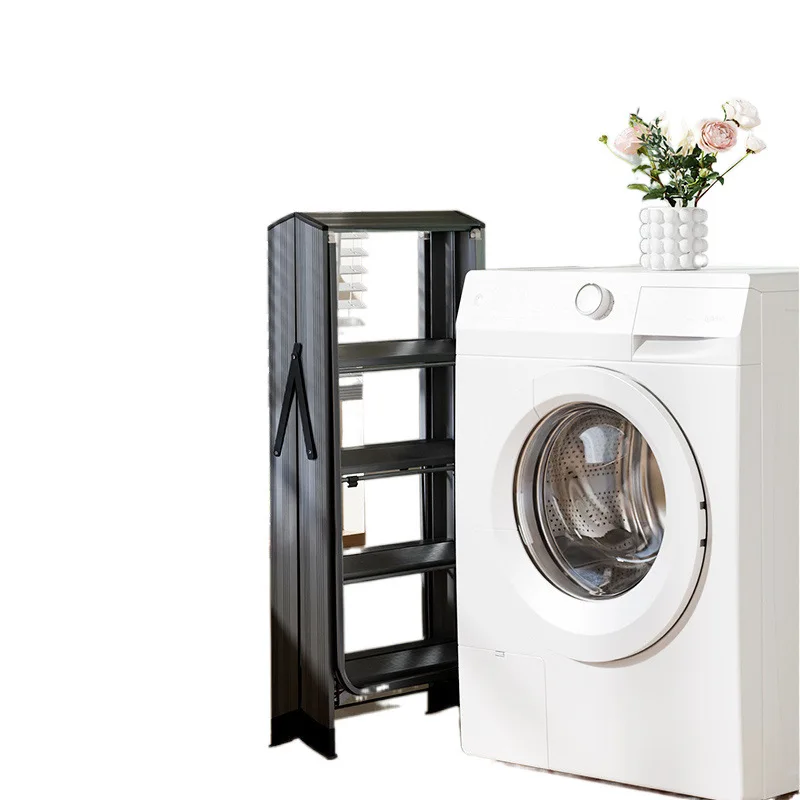 

Folding drying rack, indoor multi-functional dual-purpose, telescopic, herringbone ladder, thickened quilt