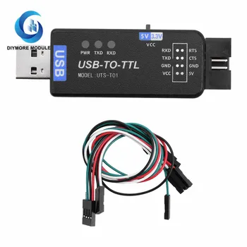 Conversor serial USB para TTL chip de módulo de download de depuração CH343G