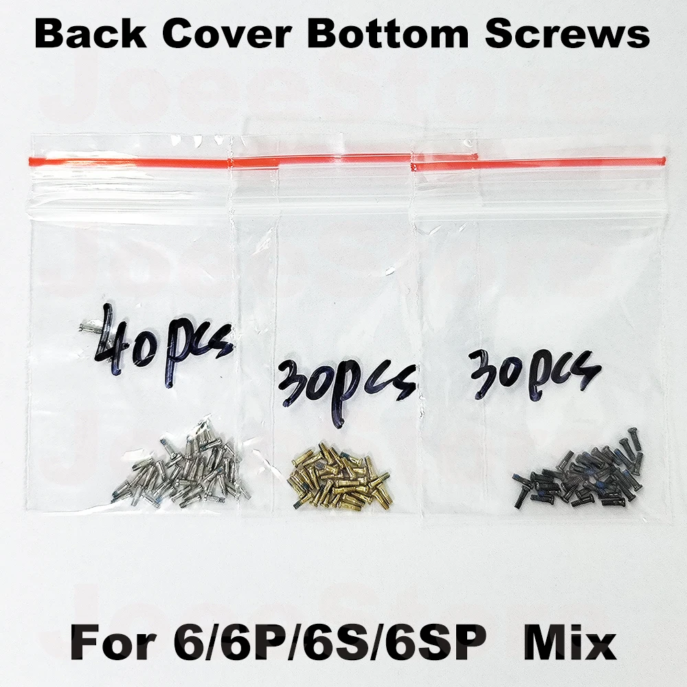 50pcs 100pcs Back Cover Bottom Screws for iPhone 13 11 12 Pro Max X XS XR 7 8 6 6S Plus Pentalobe Bottom Dock Repair Screw Part