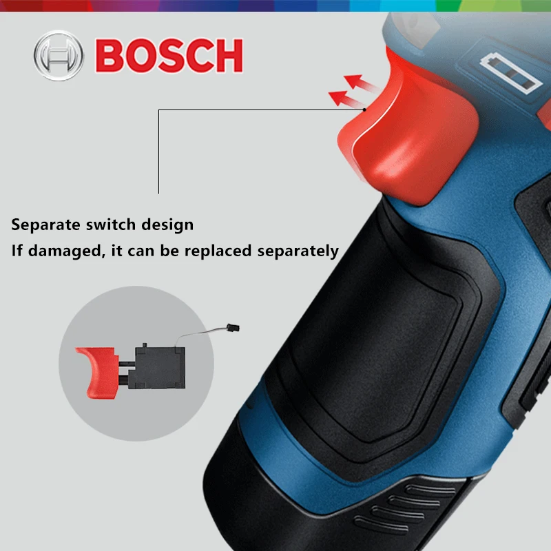 Bosch Electric Drill GSR 12V-35 Original Rechargeable Cordless Multi-function Household Screwdriver Driver Battery Not Include