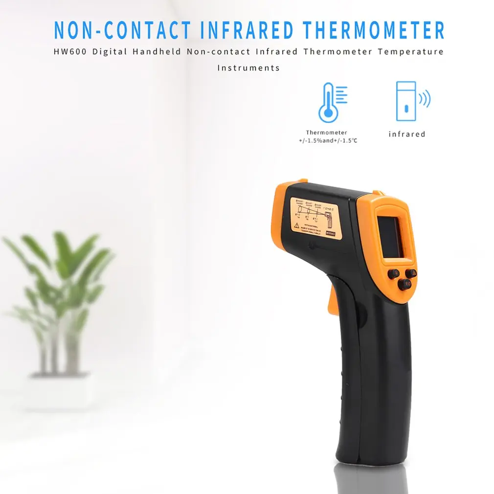 -50~380°C Industrial Infrared Pyrometer Non Contact GM320 Infrared Thermometer Laser Temperature Meter Gun IR Laser Temp C/F