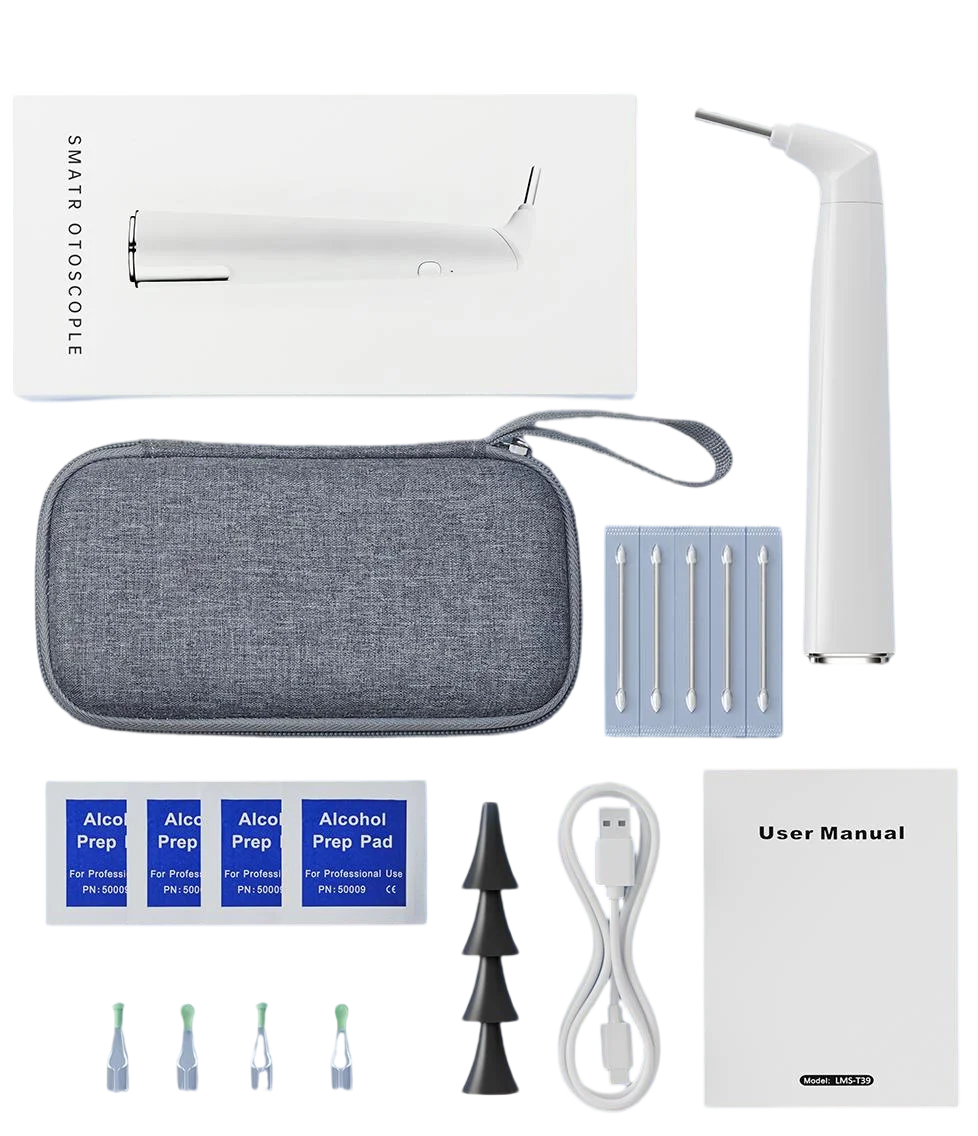 Digital Otoscope 1/2/3/5/10PCS 3.9mm Wireless Portable Visual Earwax Cleaning Visible light Ear Spoon Endoscope For Android/IOS image 6