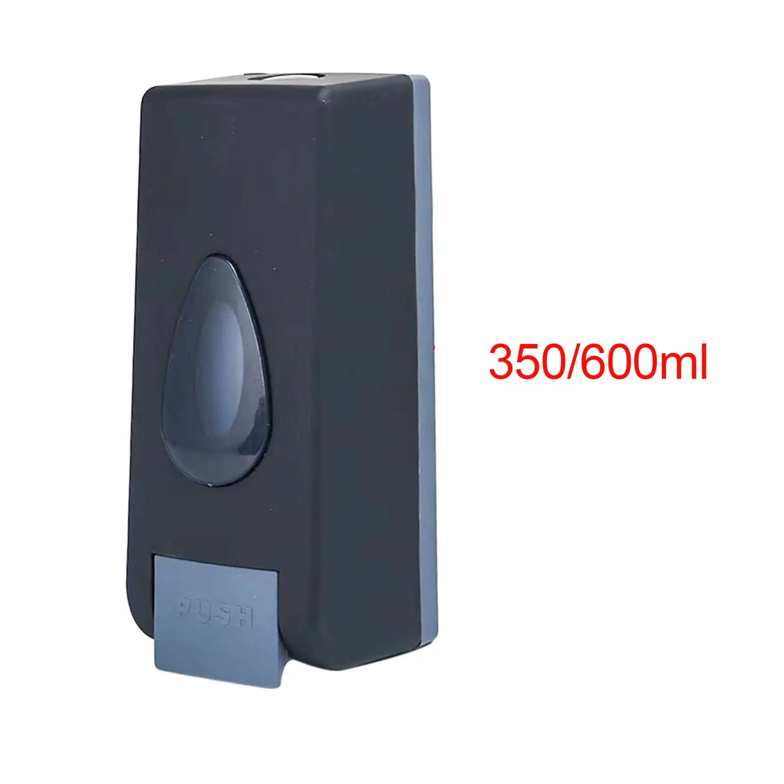 Manual Soap Dispenser Wall Mounted Hand Wash Gel Shampoo for Washroom Commercial