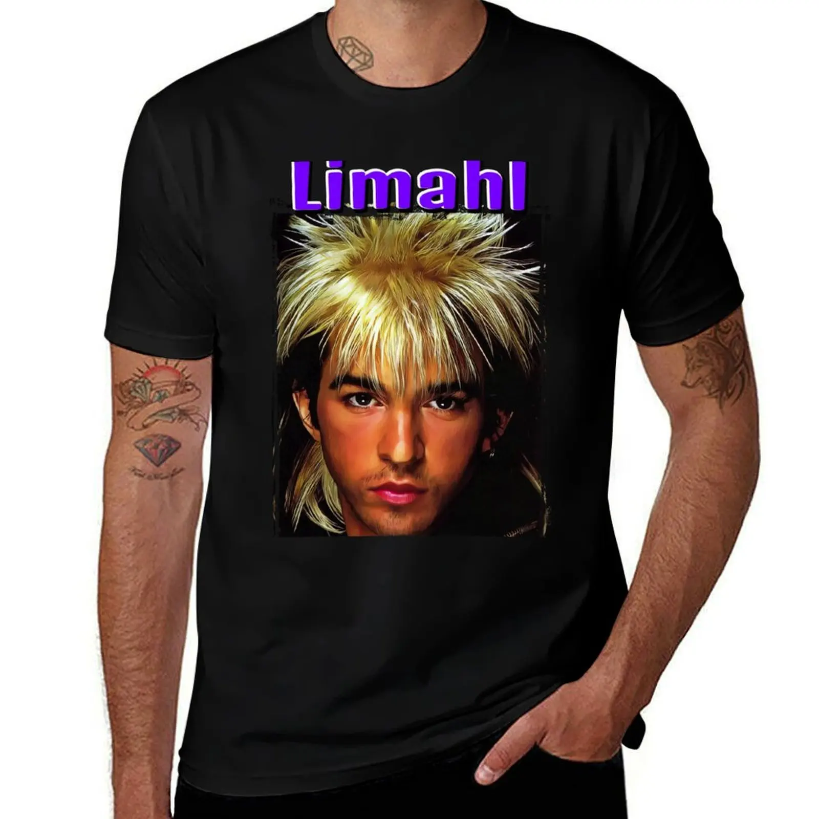 

Limahl band T-Shirt printed t shirts for man t shirts for man cotton soft T-Shirt