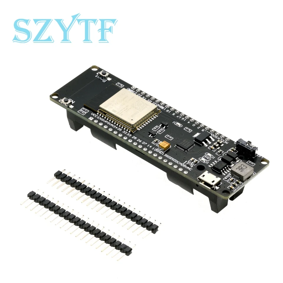 WiFi BT Wireless Module for ESP32S, 18650 Battery Shield Development Board, Compatible with Wemos ESP-WROOM-02