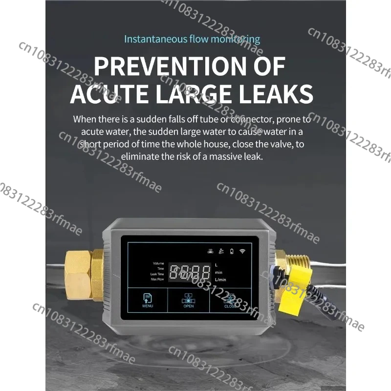 ZL6 إيما نظام الحماية من تسرب المياه؛ صمام إيقاف المياه التلقائي للاستخدام المنزلي؛ مفتاح حماية أنابيب المياه