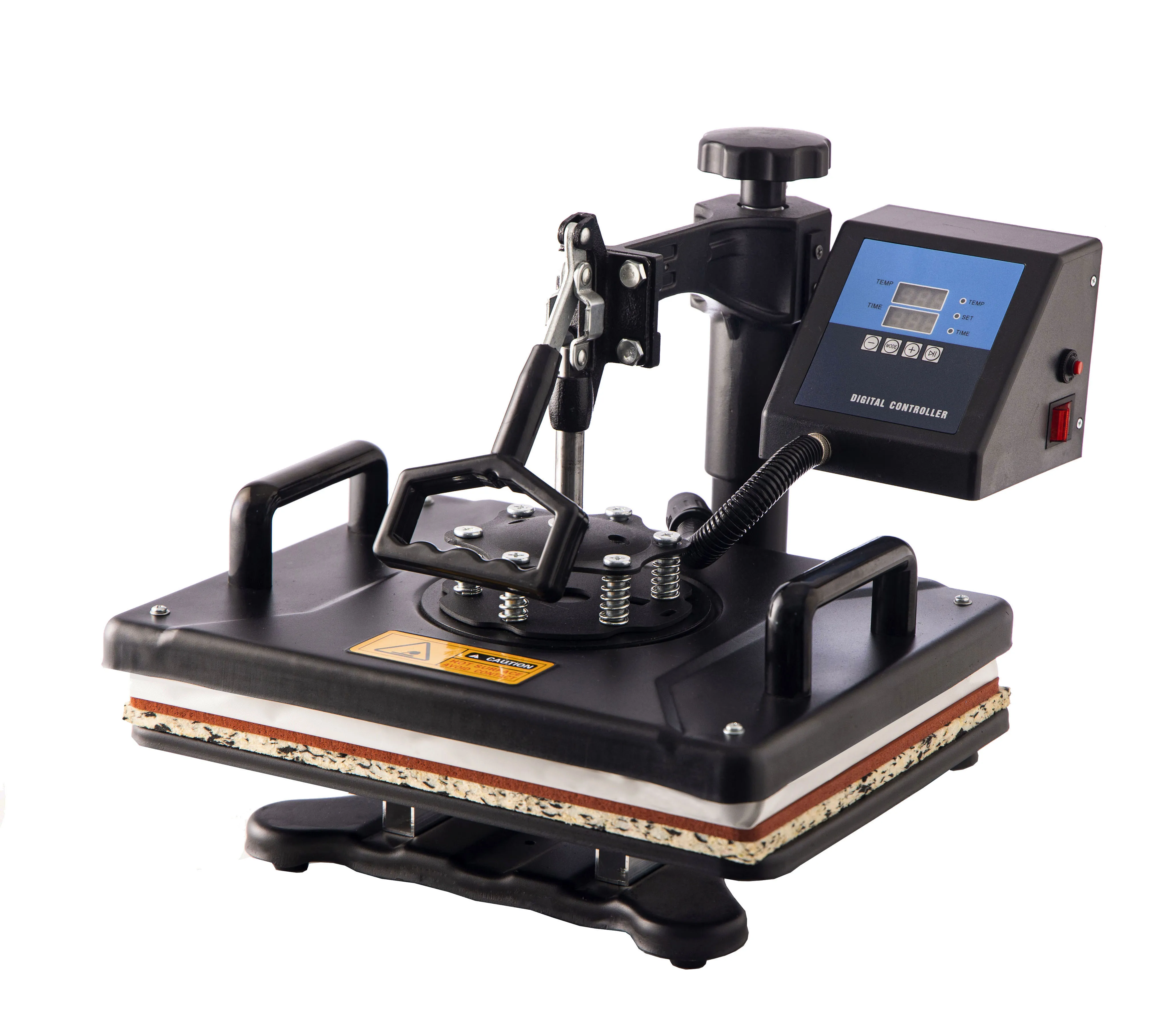 Cheap 30*38CM 9 in 1 Combo Heat Press Machine Sublimation Printer 2D Heat Transfer Machine for Cap Mug Plate Tshirts CE Approved