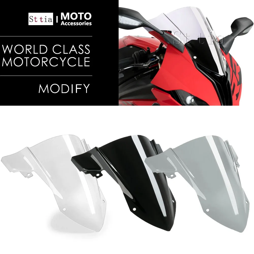 

New For BMW S1000RR 2019-2025 M1000RR 2021-2022 Motorcycle Accessories Windshield Windscreen Windproof Wind Screen Deflector