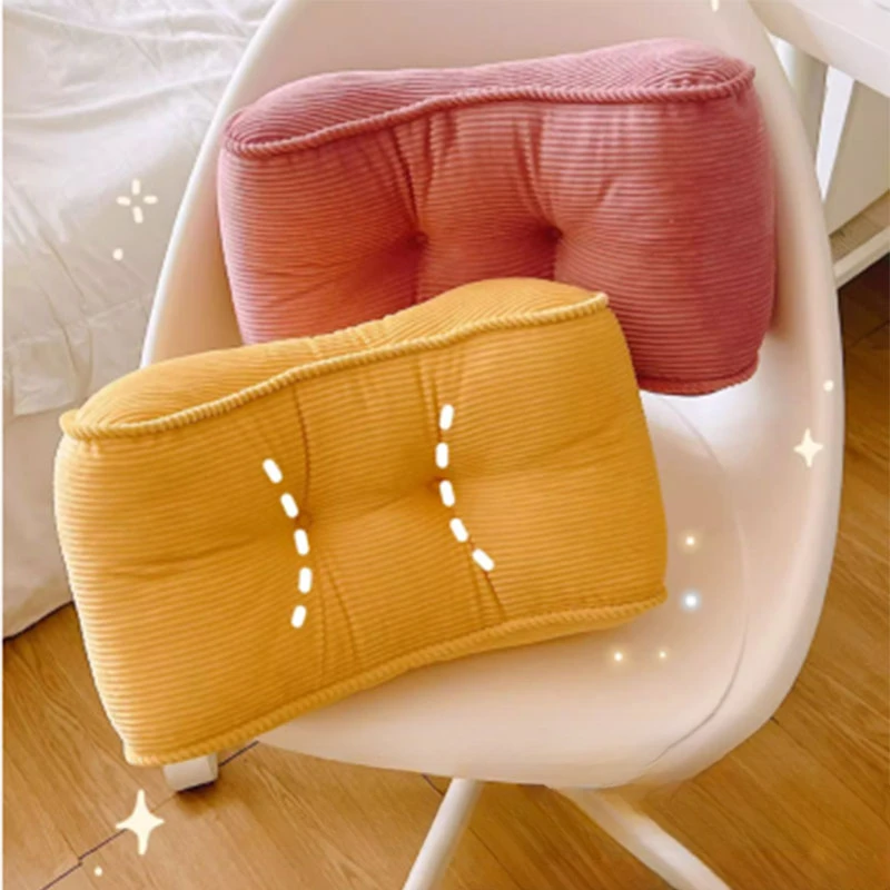 

Living Room Relaxing Cushion Pillow Yellow Nordic Display Cute Office Cushions Travel Kids Coussin De Chaises Decoration Home