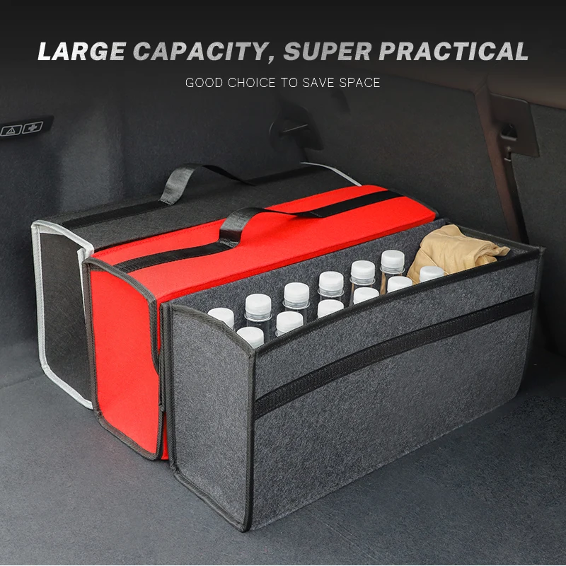 Car Trunk Storage Bag Organizer Sundries Stowing Tidying Box For Mercedes Benz Class W203 W204 W206 W220 W211 W212 W210 GLC W176