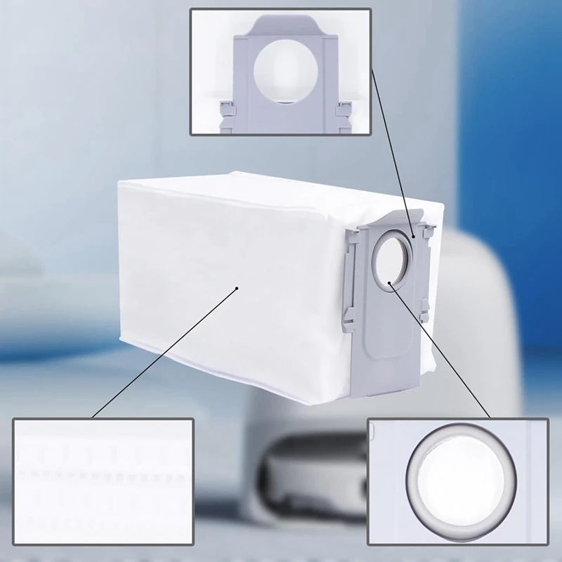 YCOC-For Roborock Qrevo Curv Robot Vacuum Cleaner Replacement Parts Main Side Brush Hepa Filters Mop Cloth Dust Bags