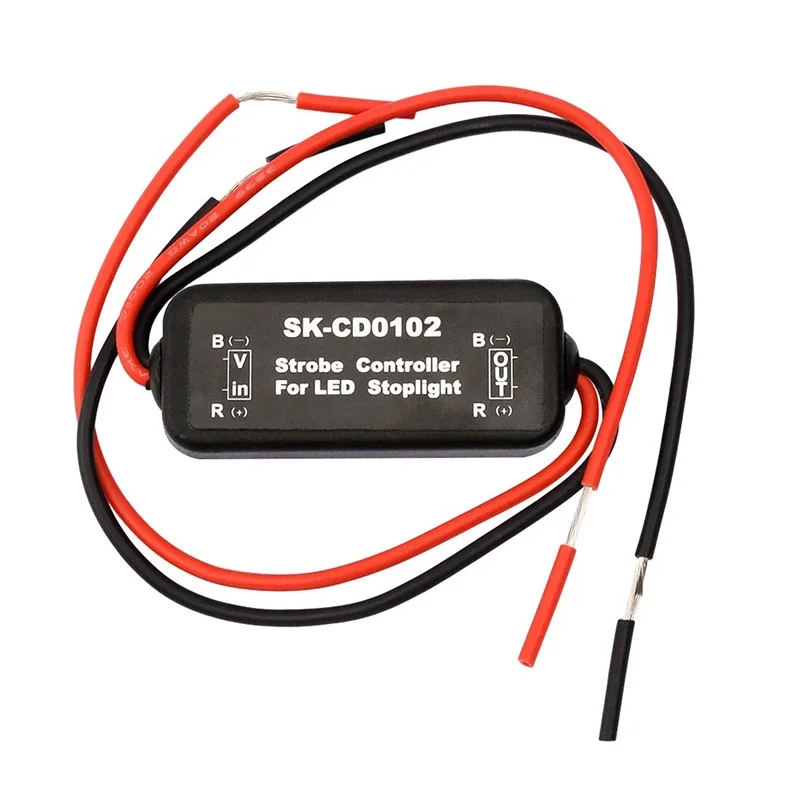 CD0100/CD0101/CD0102 Flash Strobe Controller modulo lampeggiatore per auto LED freno Stoplight accessori per la modifica automobilistica