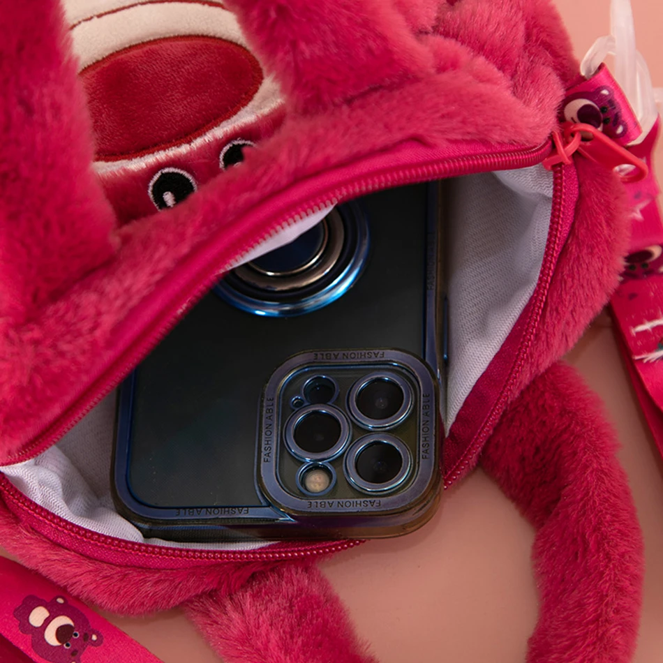 Kawaii مرحبا كيتي حقيبة قطيفة الكرتون أنيمي كورومي ميلودي حقيبة يد محمولة Crossbody مستحضرات التجميل حقيبة التخزين النساء الفتيات هدية