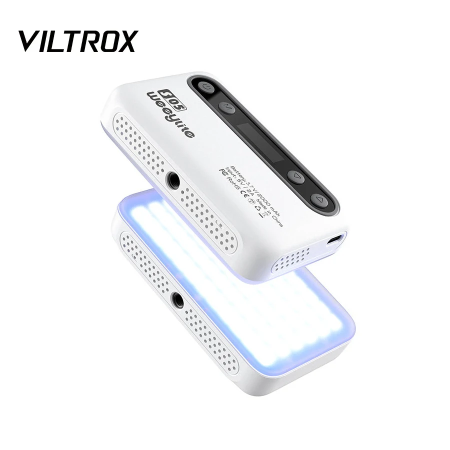 Viltrox Weeylite S05 Full-Color RGB Fill Light Led Live Photography Video VLOG Atmosphere Color-Changing Lighting App To Control