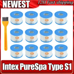 Type S1 Spa Filters for All Intex PureSpa 28429E, 28403E, 28407E, 28443E, 28453E, 28421E, 28423E, 28413E Swimming Pool Pump